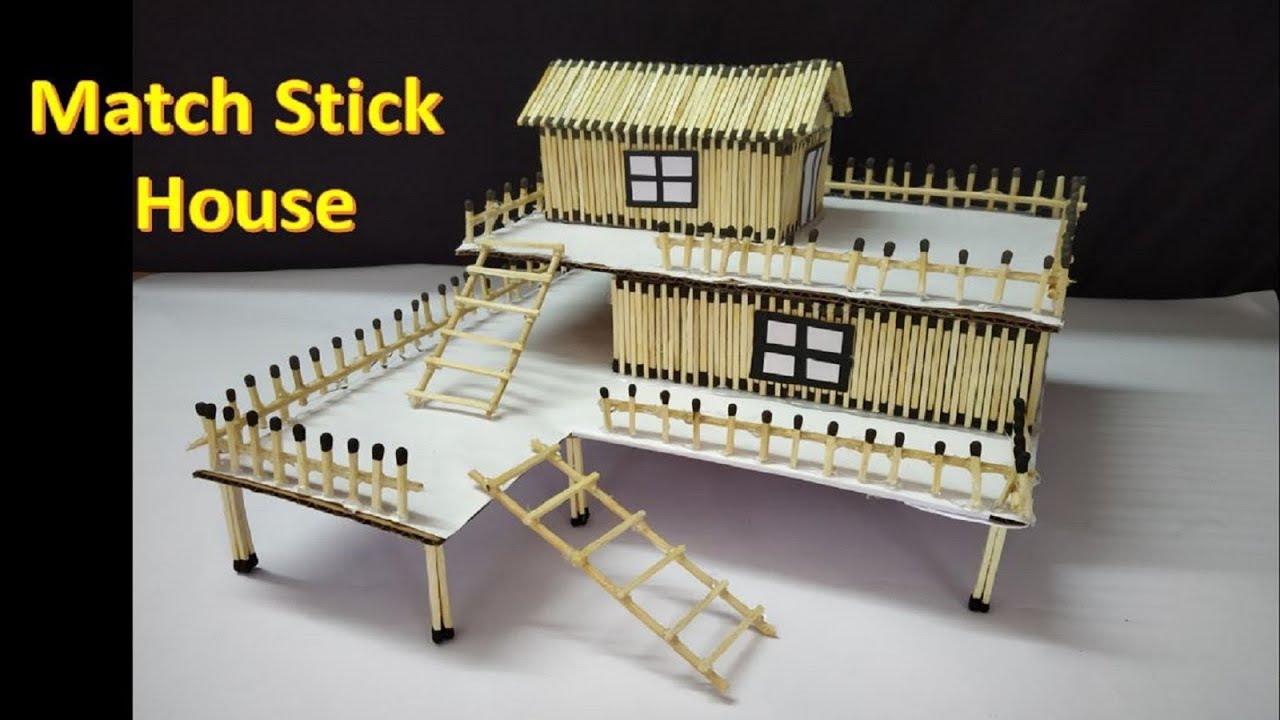 New Match stick  House  II Matches stick Crafts || DIY Craft new ideas