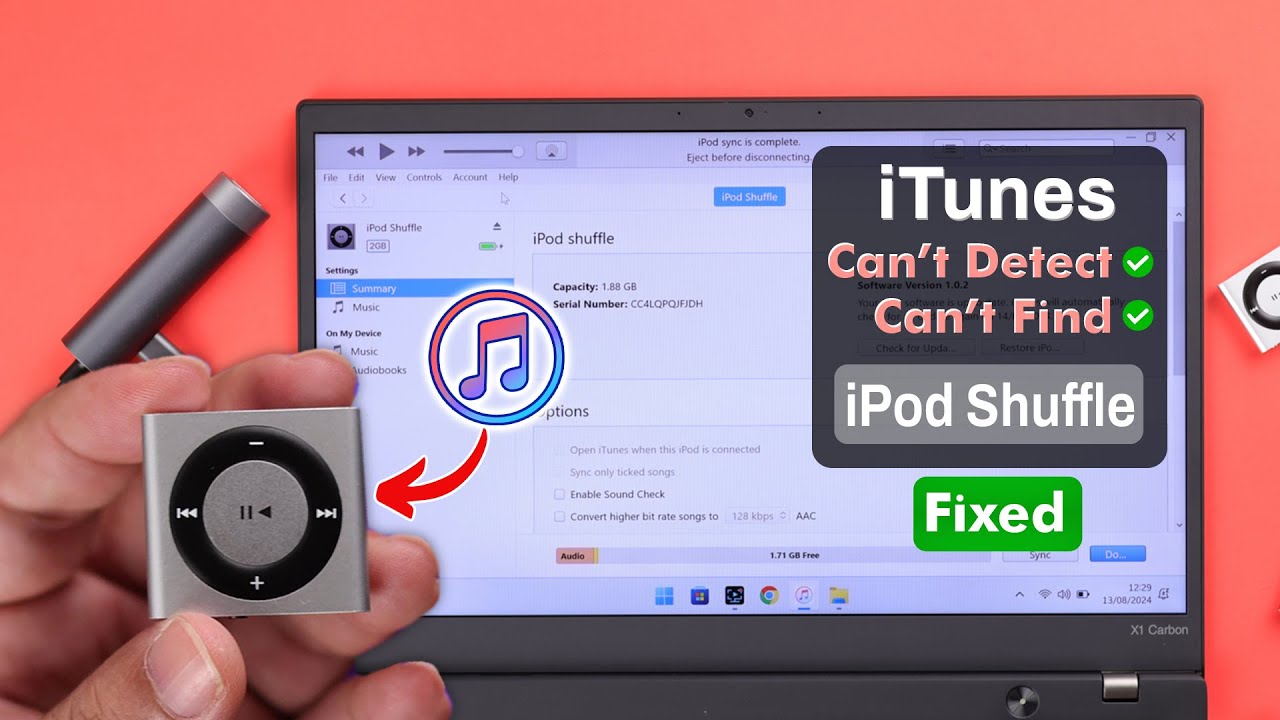 Naprawiono: iTunes nie wykrywa ani nie rozpoznaje iPoda Shuffle 4. generacji! [Windows 10/11]