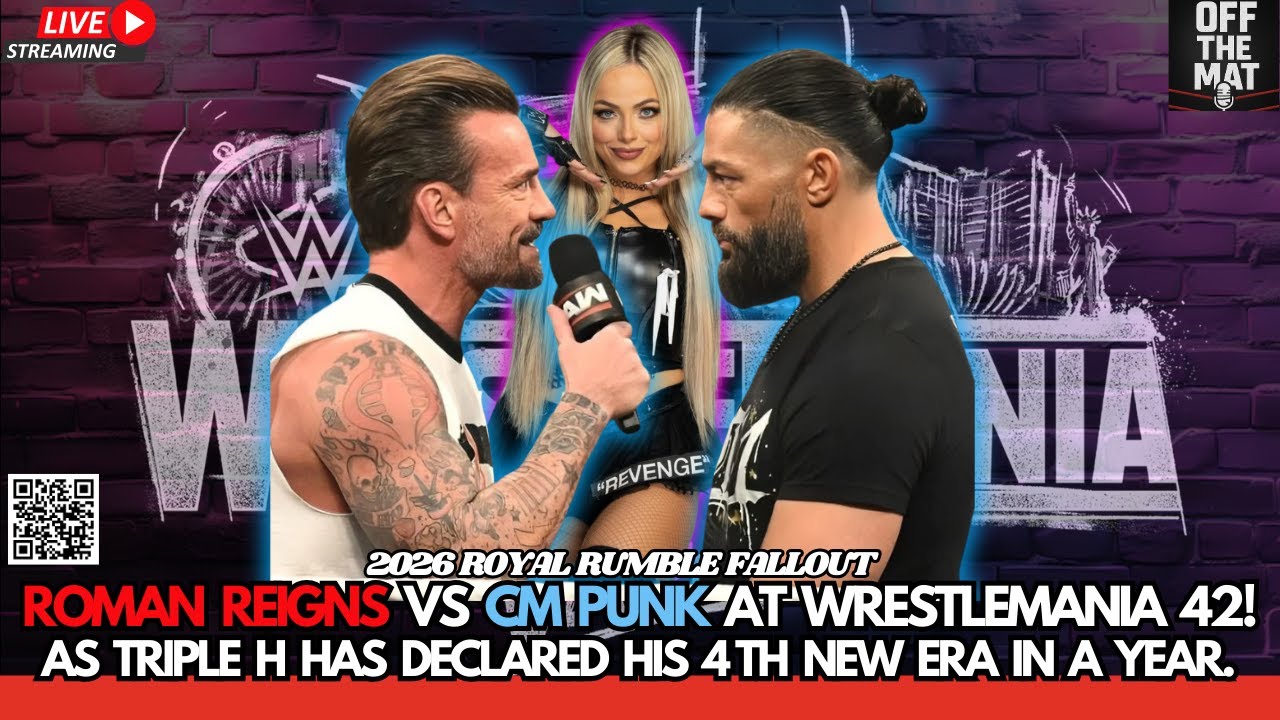 Roman Reigns vs CM Punk At WrestleMania 42! As Triple H declares His 4th  New Era In A Year.