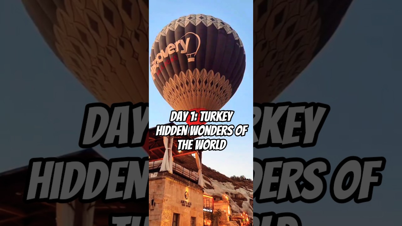 Day 1: Turkey’s Secret Underground City | Hidden Wonders Series ❤