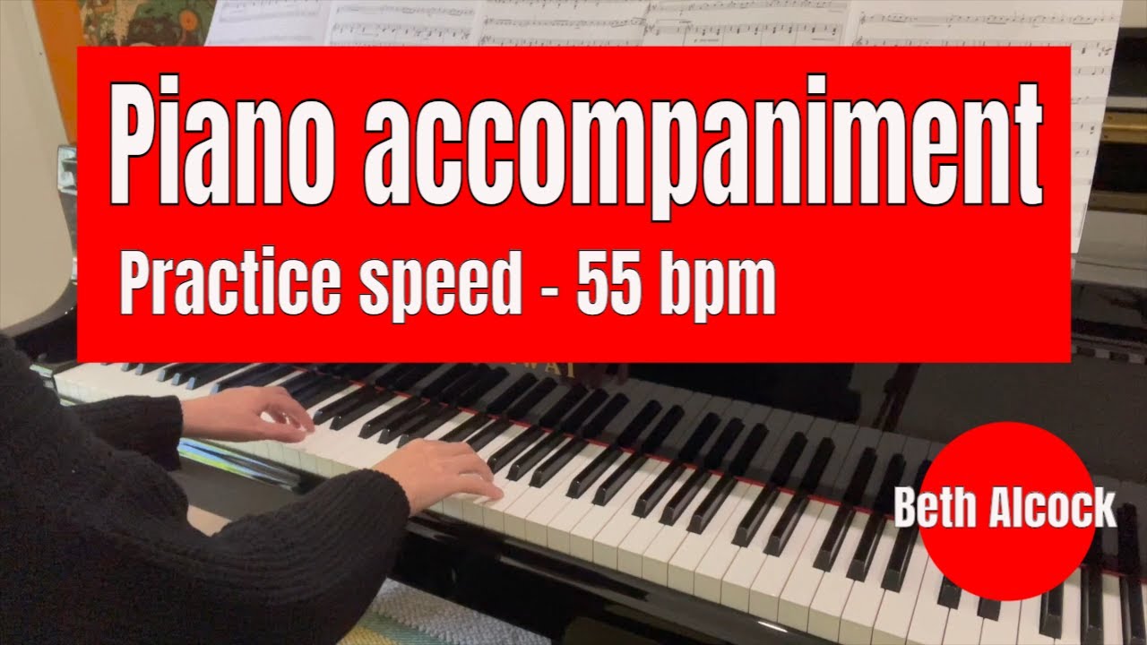 La Cinquantaine by Jean Gabriel Prosper Marie  | piano accompaniment - 55 bpm | AMEB violin grade 3