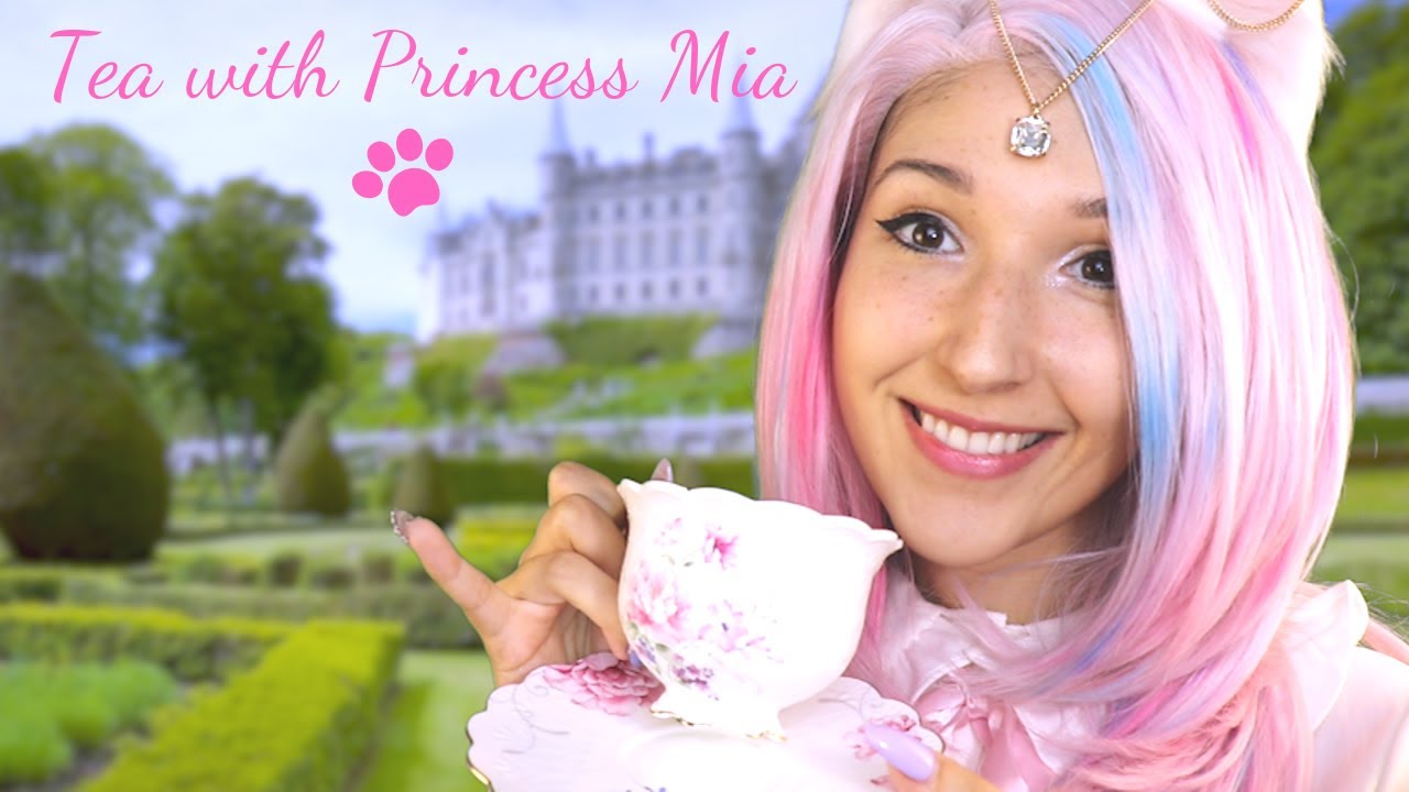 ASMR - MEETING A PRINCESS ~ Tea & Sweets with Mia, the Catgirl Princess! ~