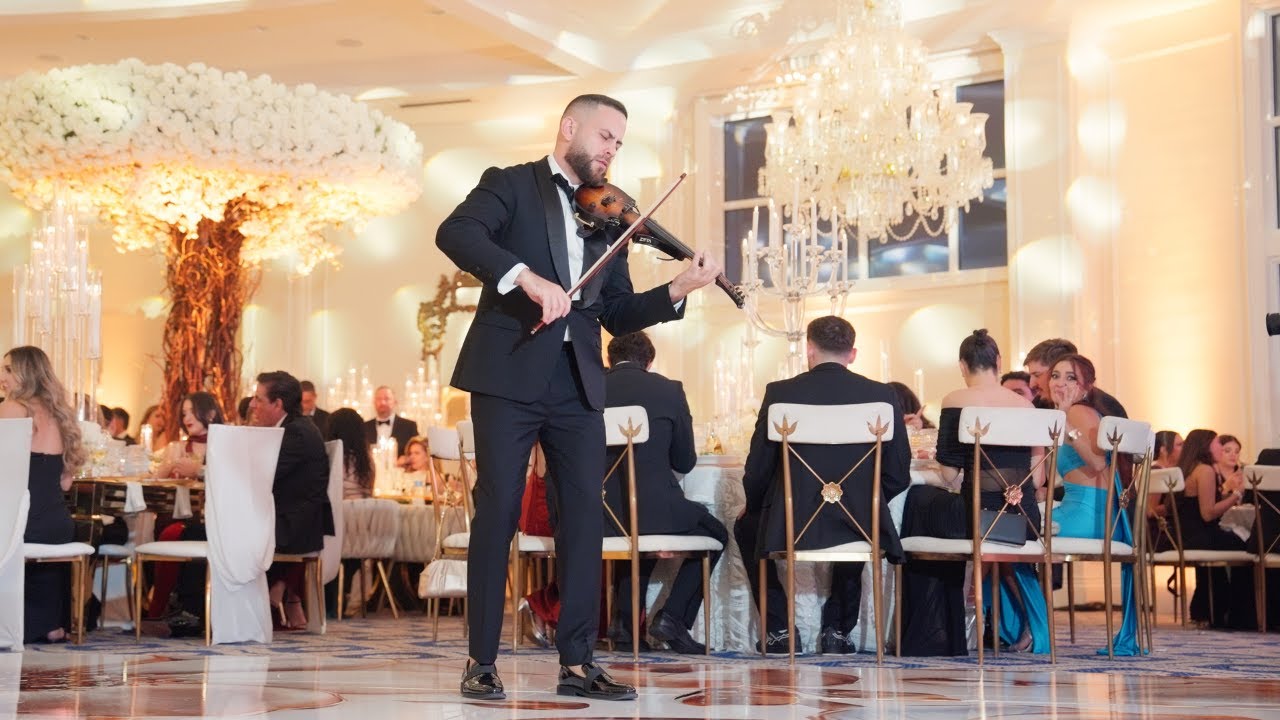 Si Antes Te Hubiera Conocido Violin Cover | Cocktail Hour & Reception | Trump Doral Miami