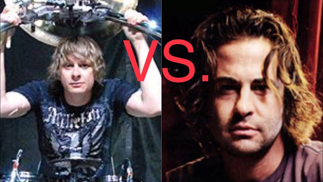Ray Luzier vs. David Silveria (Song: Falling Away From Me) | KoЯn
