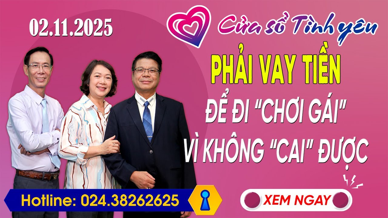 Nghe Cửa Sổ Tình Yêu Ngày 02/11/2025 | Tư Vấn Chuyên Thầm Kín | Đinh Đoàn, Hoàng Thúy Hải, Thành Văn