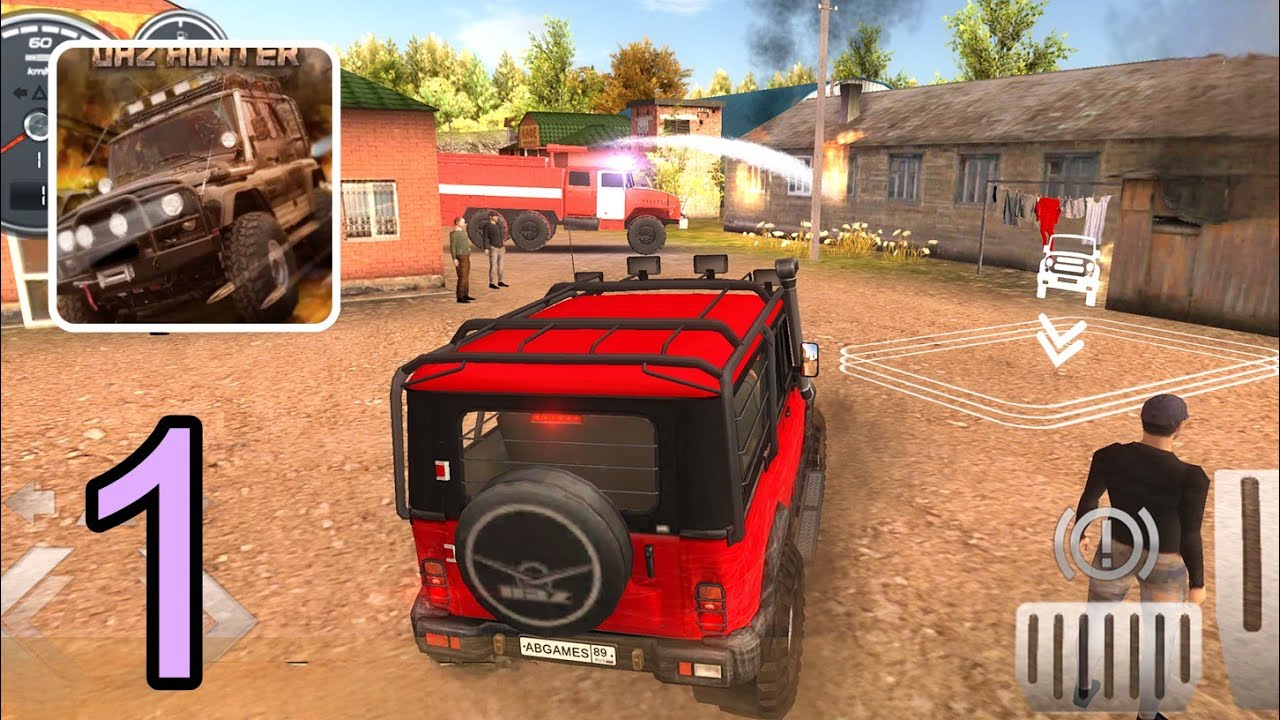Russian Car Driver UAZ HUNTER | Gameplay walkthrough part-1 (Android, iOS)