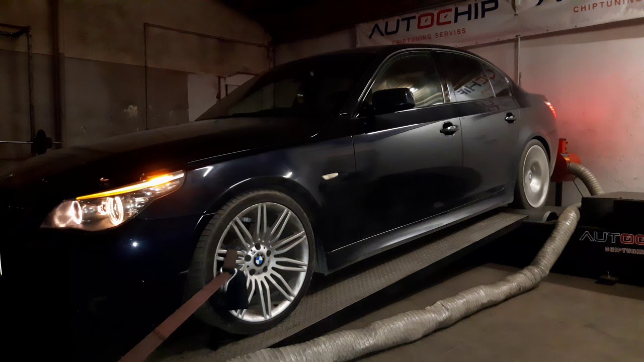 BMW E60 525d ori 212hp and 400nm DYNO RUN, REMAP, DPF EGR OFF, EDC16C35 +68hp and 187nm