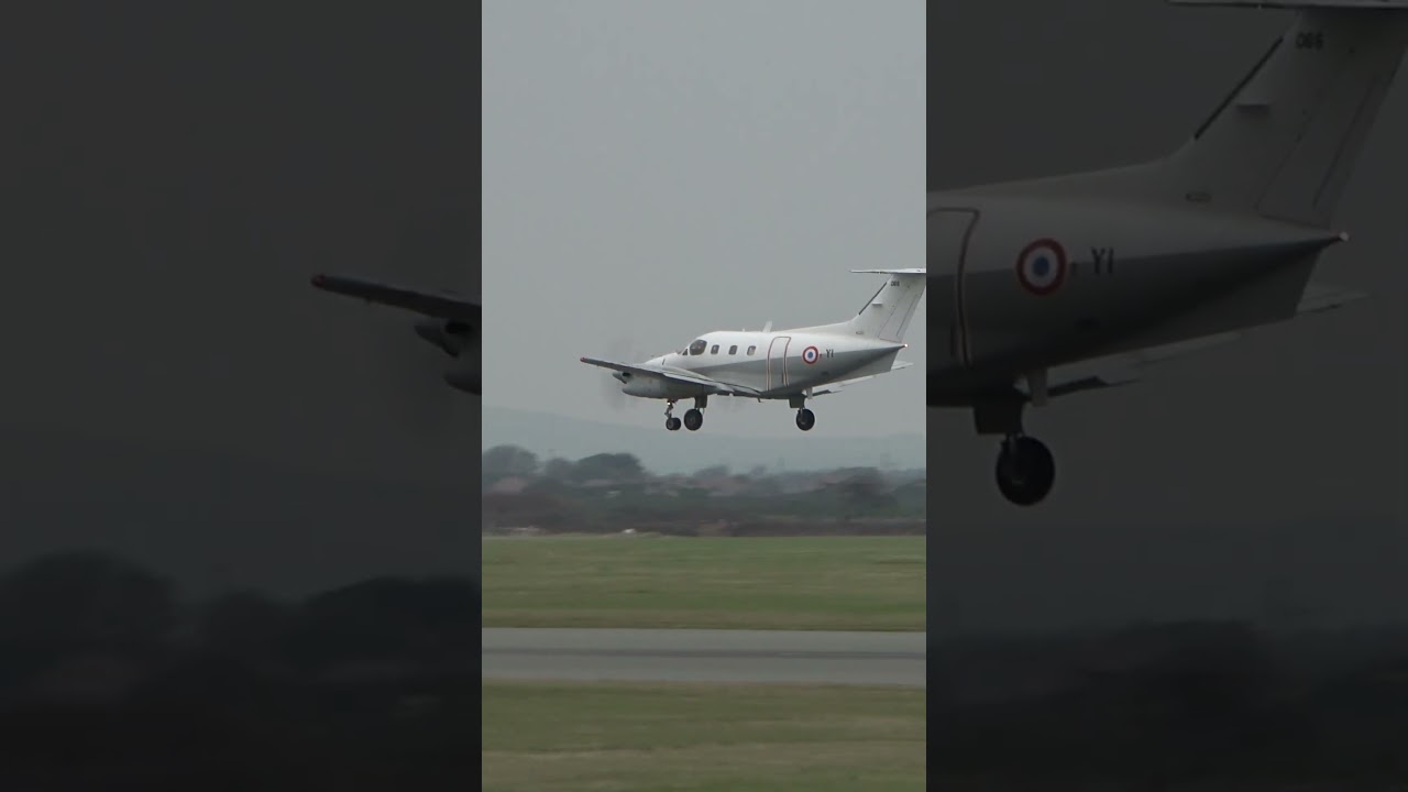 🇫🇷 French Air Force Embraer EMB-121 Xingu Arrival into RAF Valley | 16.10.2025 | DCFH.Aviation