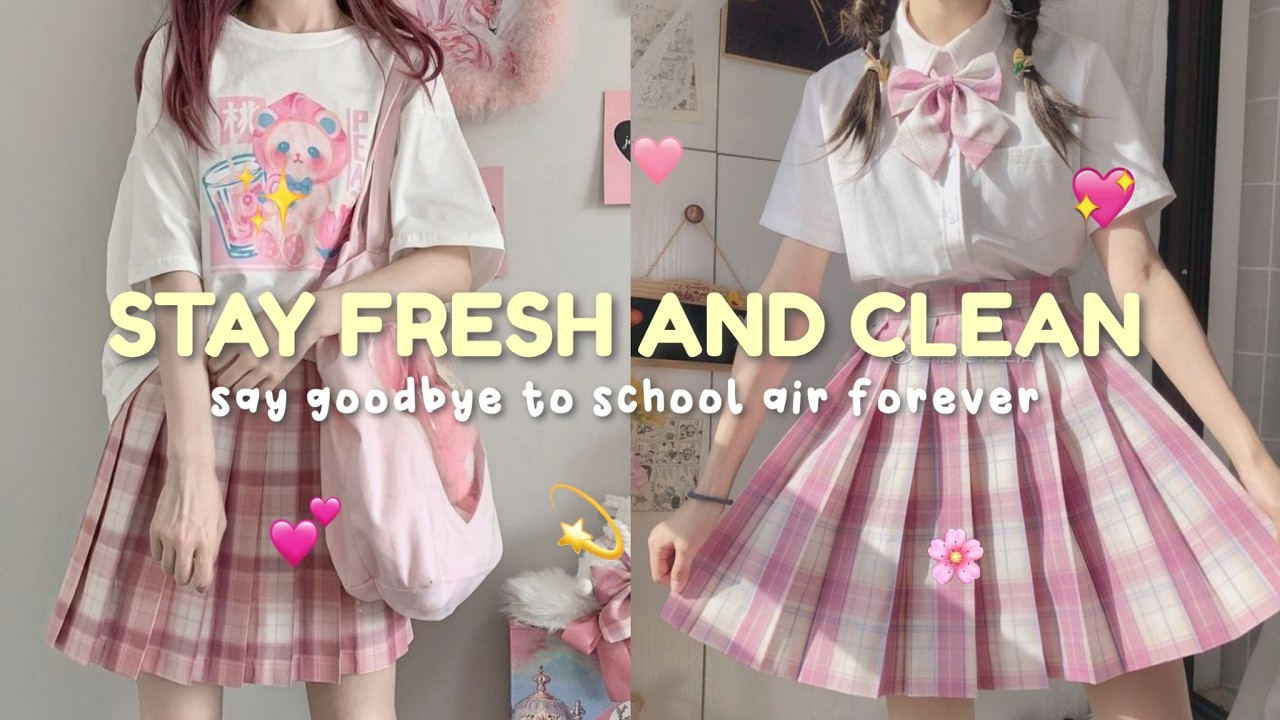 Советы по школьной гигиене: как оставаться свежим и чистым весь день 🎒✨