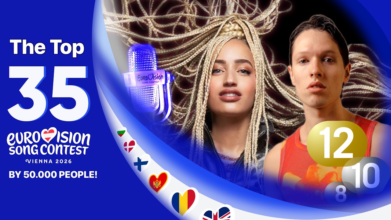 Eurovision 2026 - TOP 35 BY 50.000 PEOPLE!