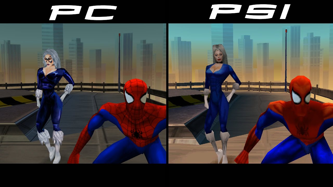 SPIDER-MAN PC Version VS PS1 Version
