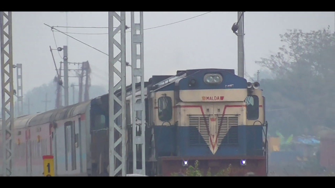 [IRFCA] Rajdhani Express Loco Failed!! Alco WDM3D Rescue EMD WDP4D