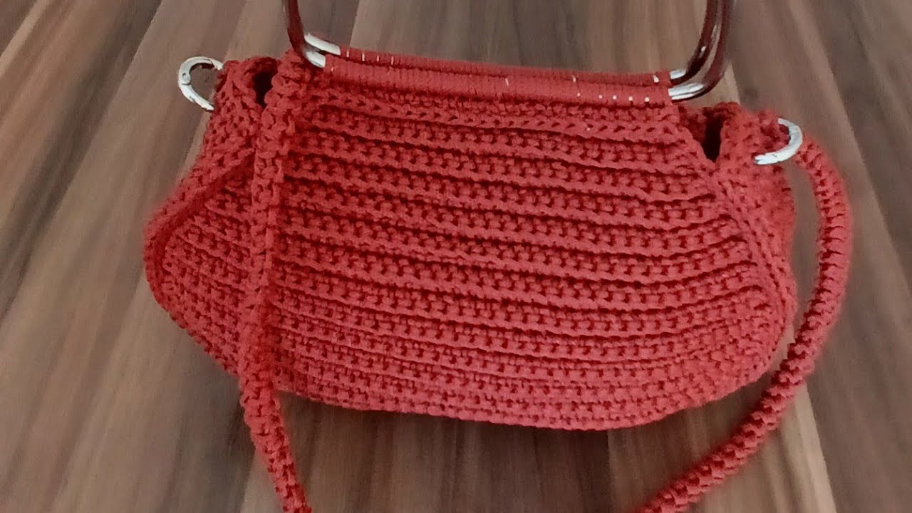 En kolay &ccedil;anta yapımı #&ccedil;antayapımı #knittingbag #handmade #&ouml;rg&uuml;&ccedil;antayapımı 