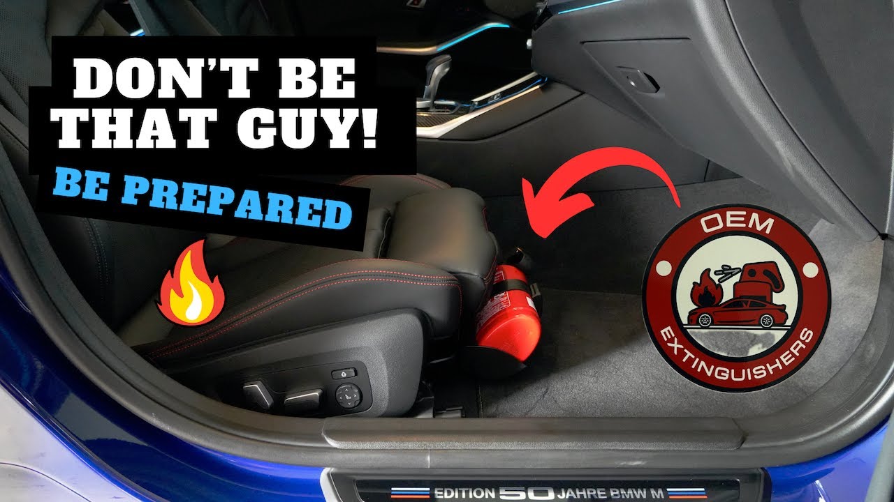 MUST HAVE! OEM Fire Extinguisher Install | BMW G80 M3