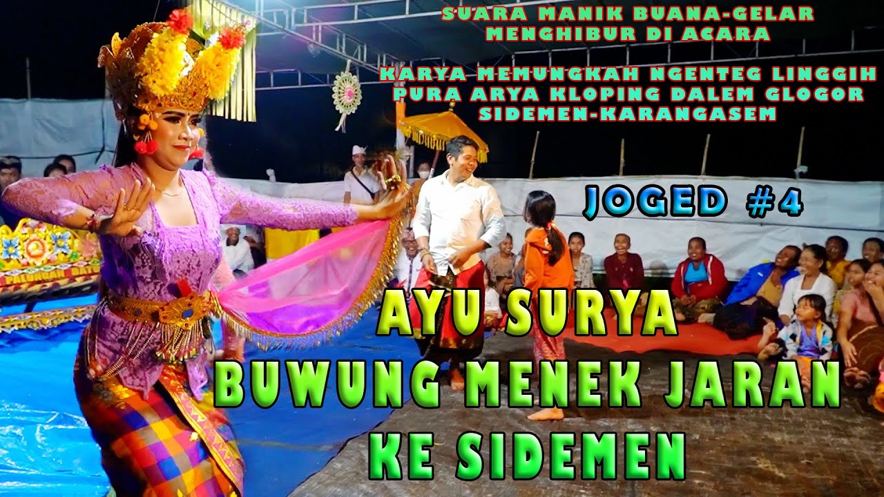 Ayu Surya Bersama Bumbung Gelar Melali Ke Sidemen
