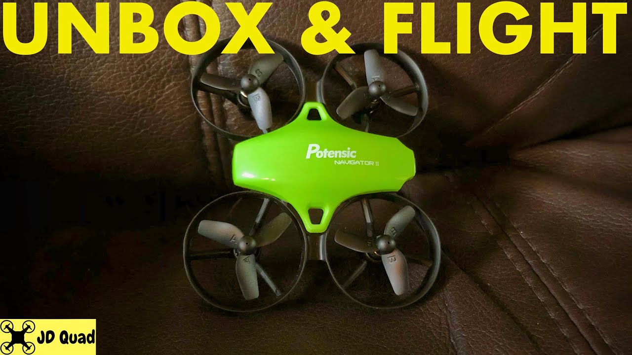 Potensic Firefly A20 Tiny Whoop Indoor Unbox & Flight Video