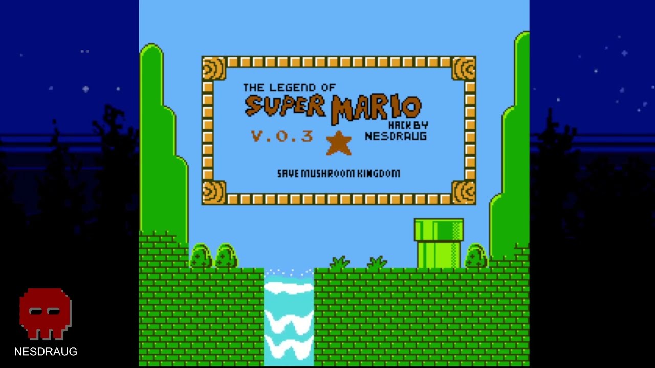 The Legend Of Super Mario (Title Screen and Music)