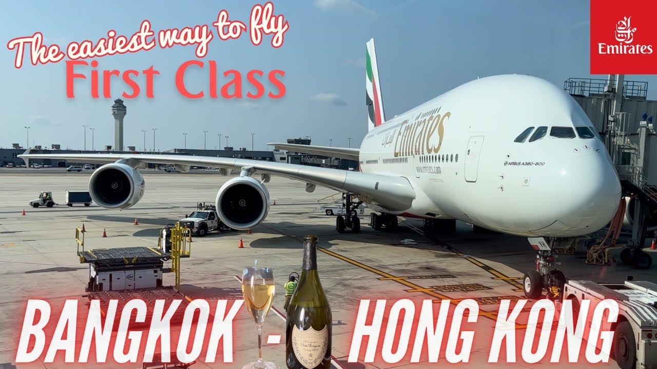 Emirates A380 First Class | Bangkok - Hong Kong | Emirates First Class | Airbus A380 | Trip Report