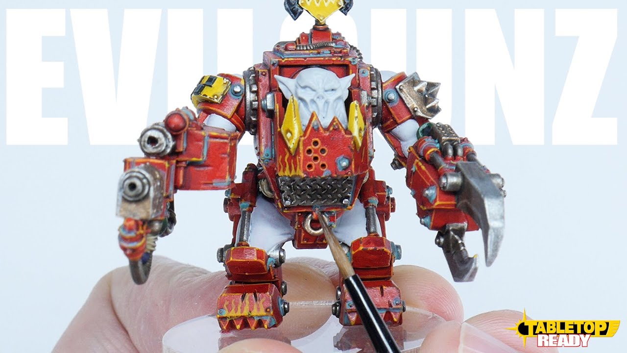 How To Paint Ork Mega KNob Armour for Evil Sunz