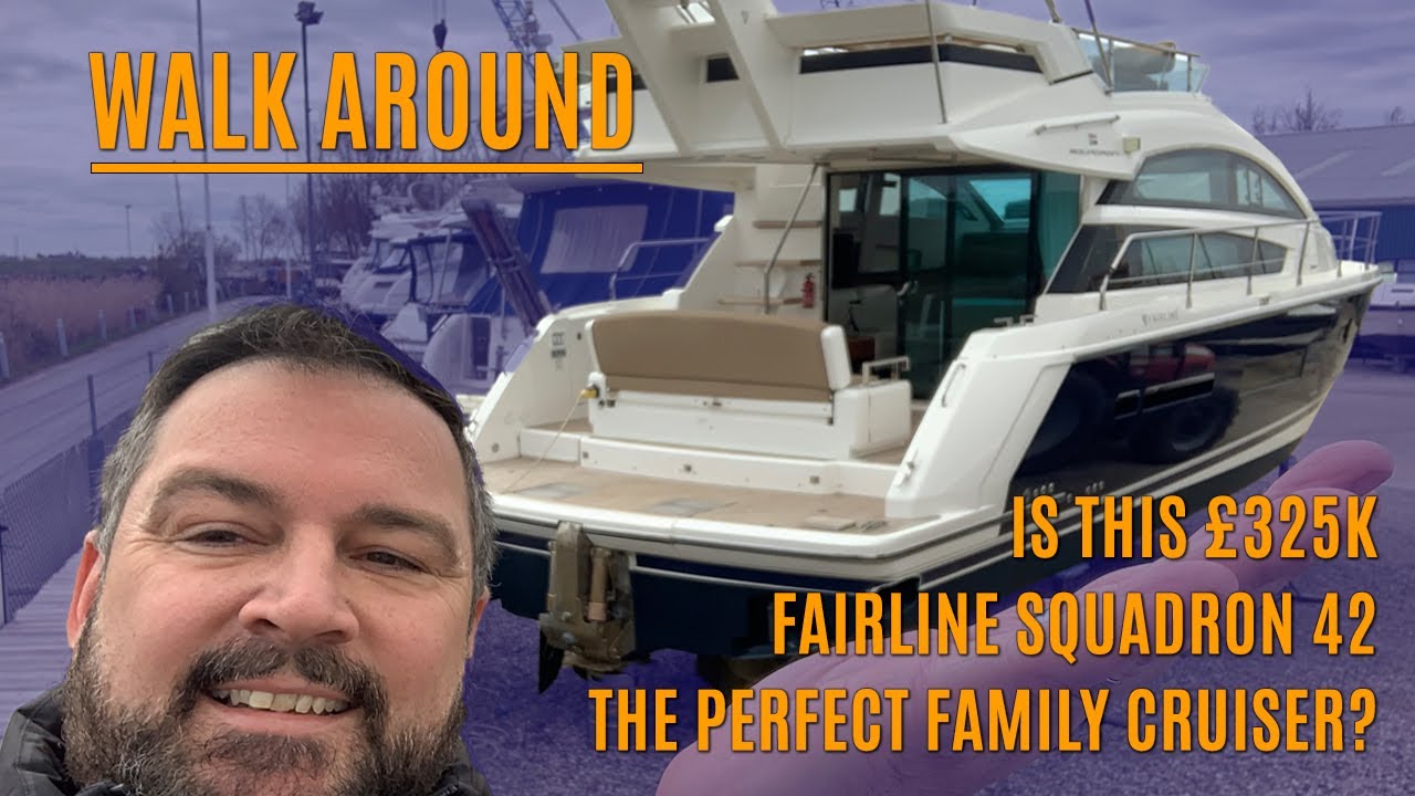 Is this £325k Fairline Squadron 42 the perfect family Cruiser?