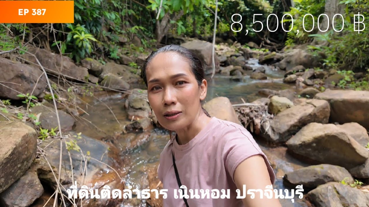 EP:387ที่ดินแปลงสวยติดลำธารติดภูเขา 5-2-99 ไร่/ไร่ละ1.5ลบ.ใกล้ทางขึ้นเขาใหญ่6กม.0910096124