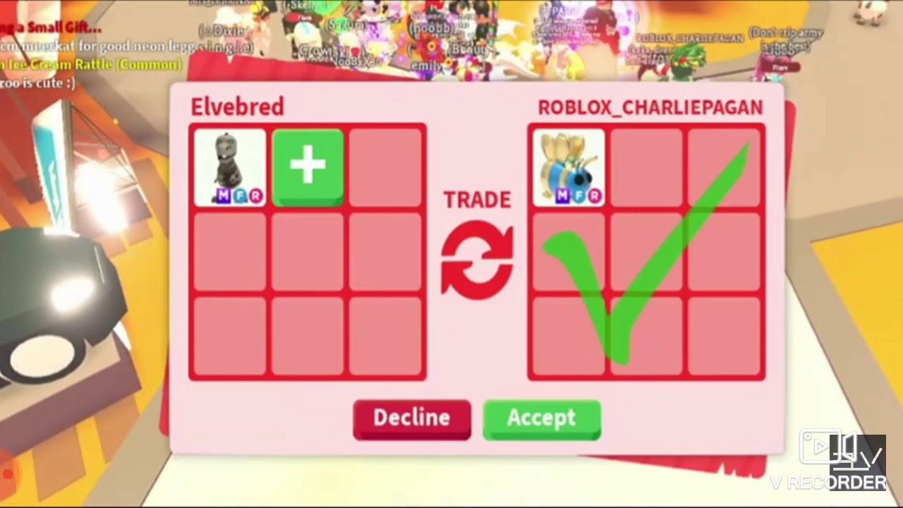 what people trade for mega neon skele-rex? (adopt me roblox)