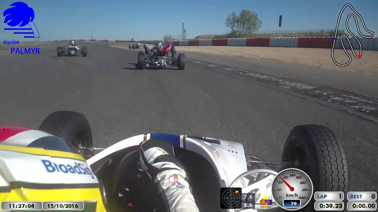 Historic Tour 2016 Lédenon Formule Ford Historique
