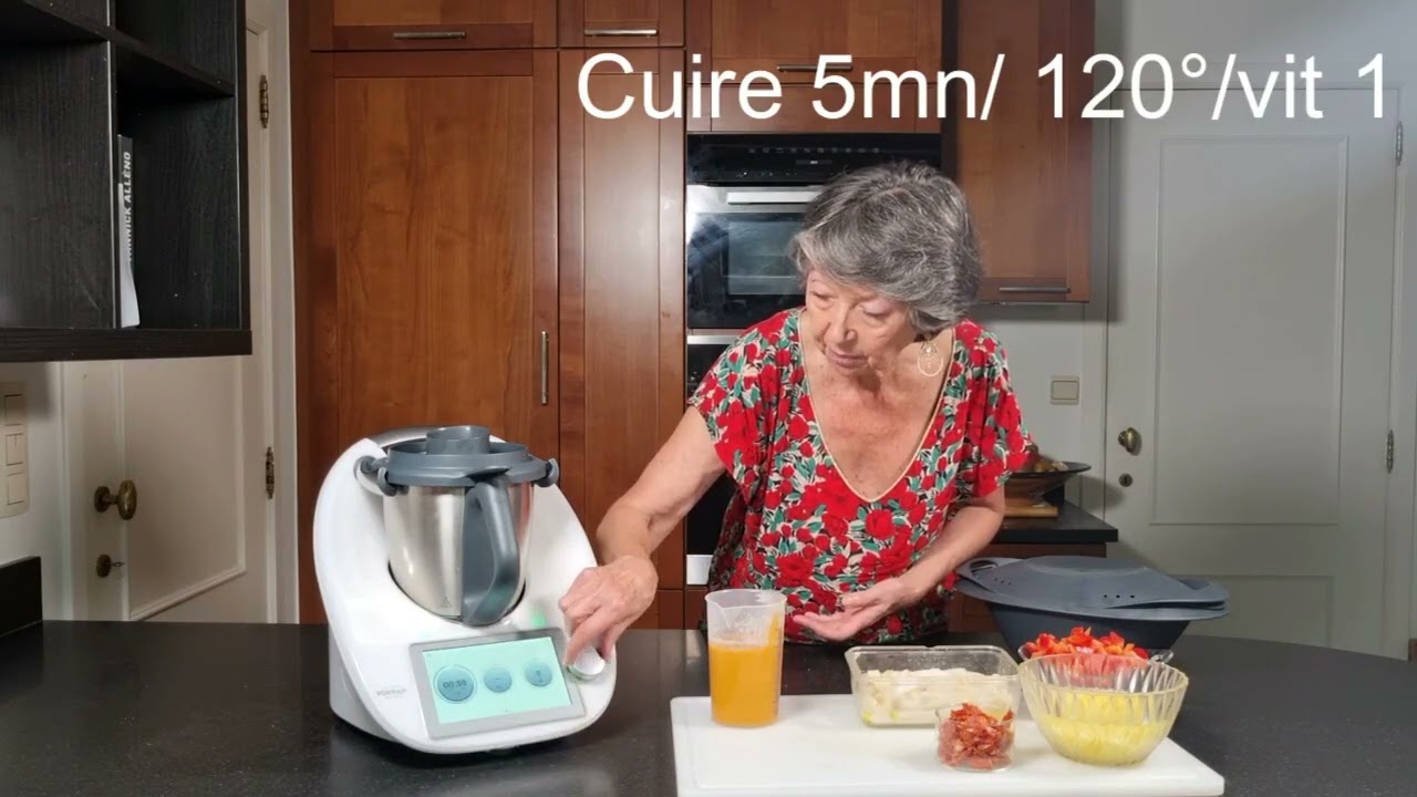 Calamar et chorizo ( recette Thermomix Menu en vidéo)