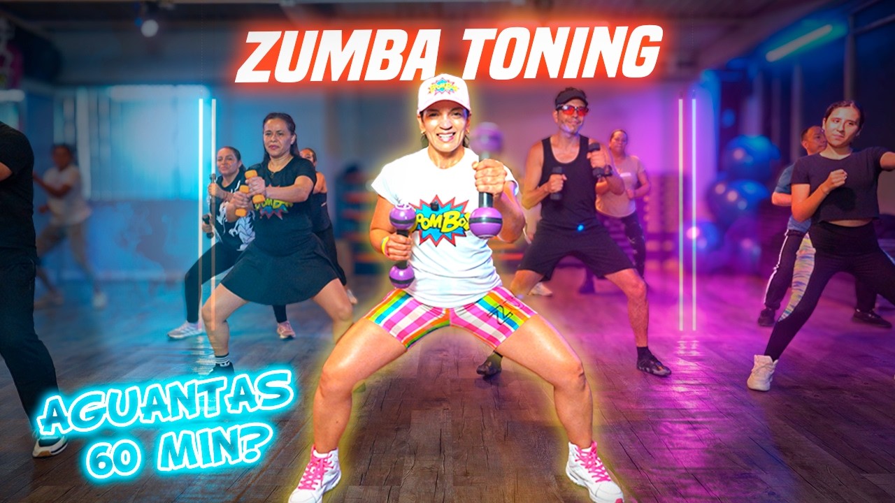 ZUMBA TONING: ¿AGUANTAS 60 MIN? 🔥 Rutina Completa para Tonificar y Quemar Calorías