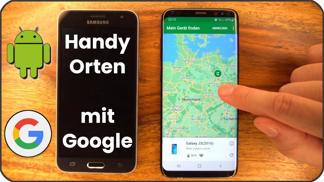 Handy orten mit Google 📡 Handysuche verloren suchen & finden Android Handyortung 🛰️
