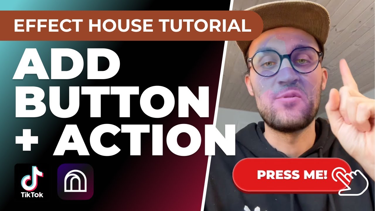 Add a Button to Effect House to trigger an Action! | Create your own TikTok Filter