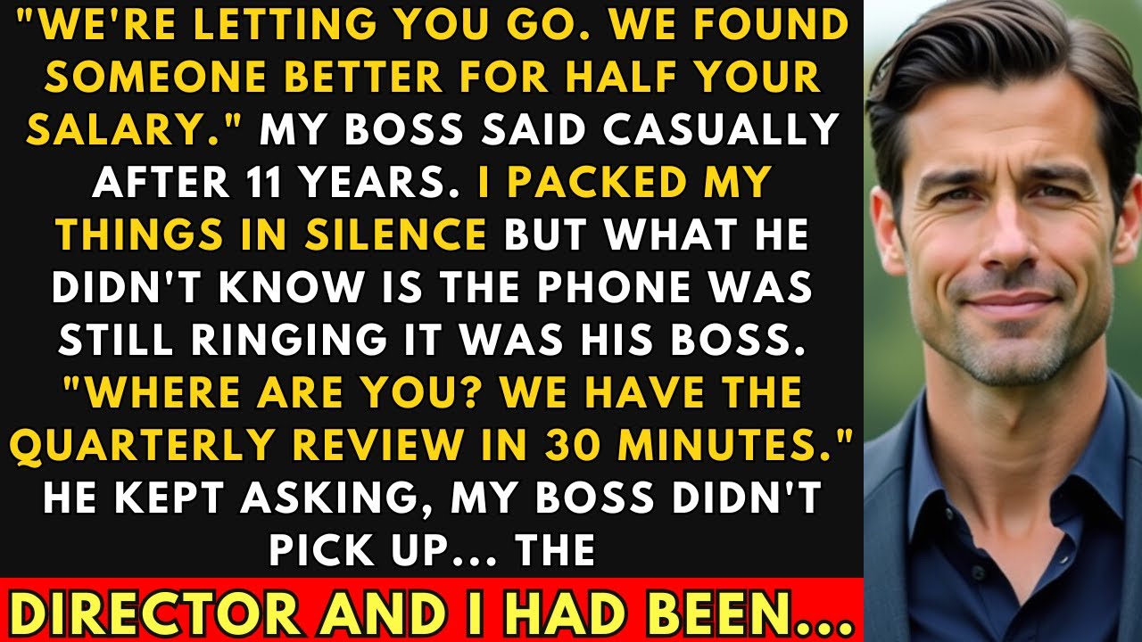 My Boss Fired Me After 11 Years, Saying We Found Someone Better - Then His Boss Called