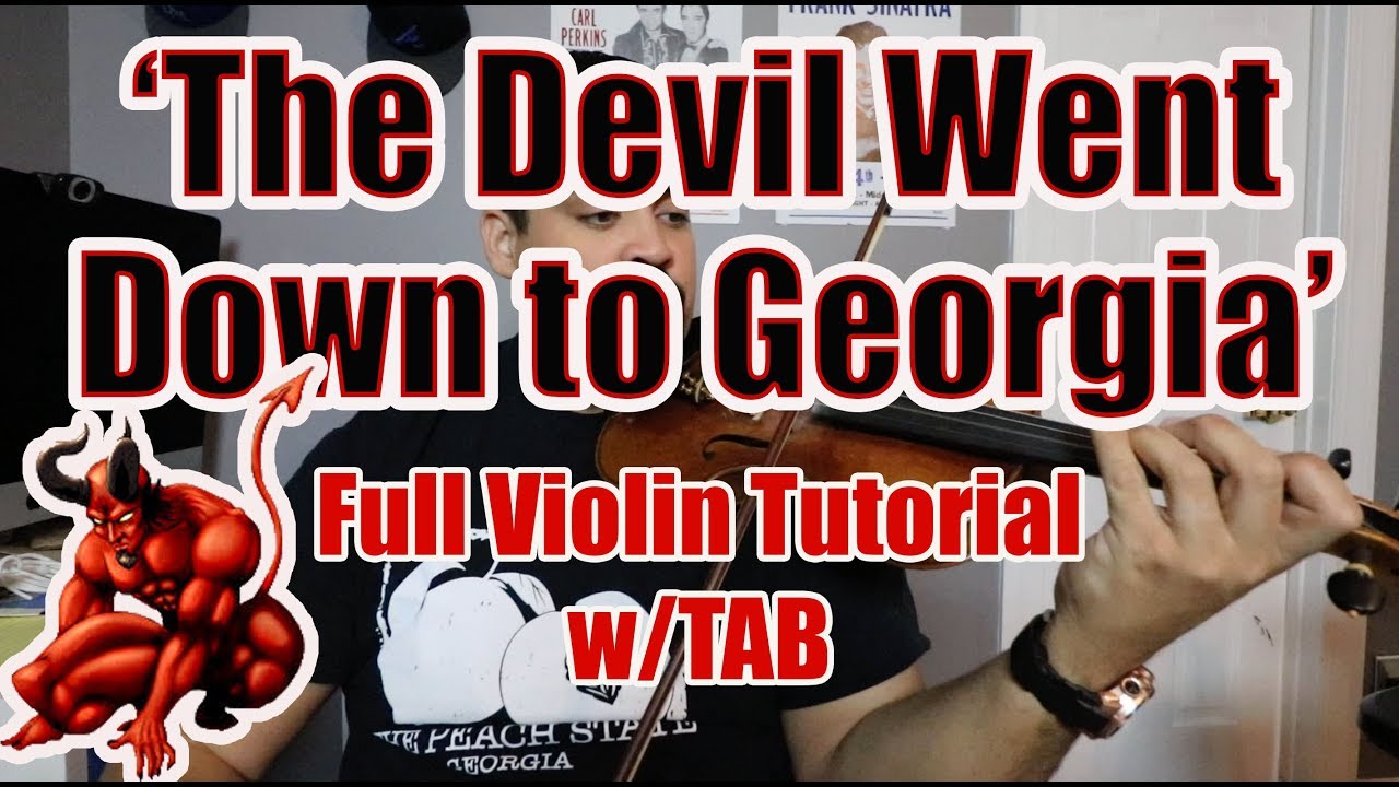 'The Devil Went Down to Georgia' (Charlie Daniels) Violin Tutorial