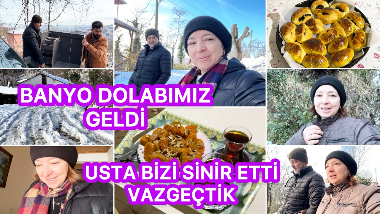 BANYO DOLABIMIZ GELDİ‼️SİNİR OLDUK VAZGEÇTİK‼️BU KADARI FAZLA ARTIK‼️ANNEME SORDUM GÖRÜN DUYUN‼️