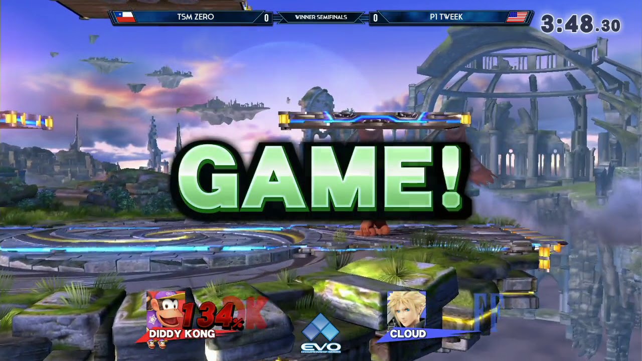 EVO 2017: Smash 4 - TSM Zero vs P1 Tweek - Top 8