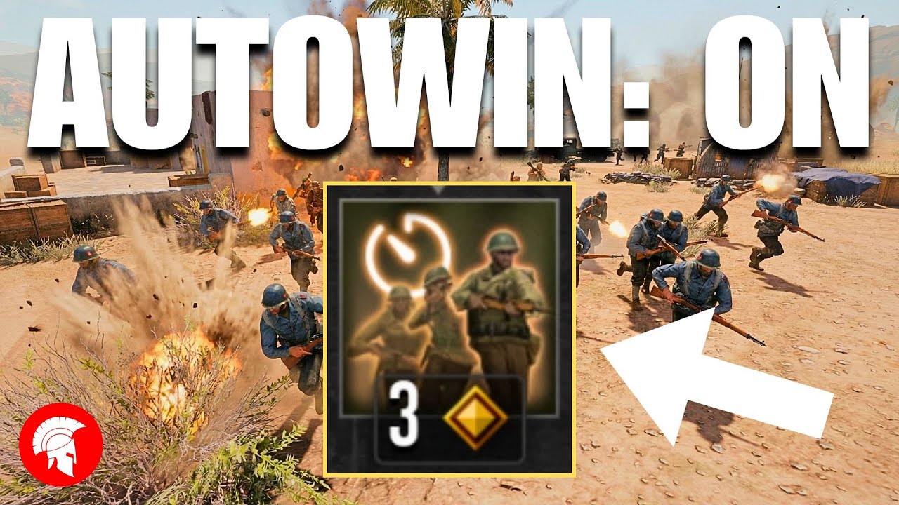 AUTOWIN: ON! - 4vs4 - US Forces - Company of Heroes 3