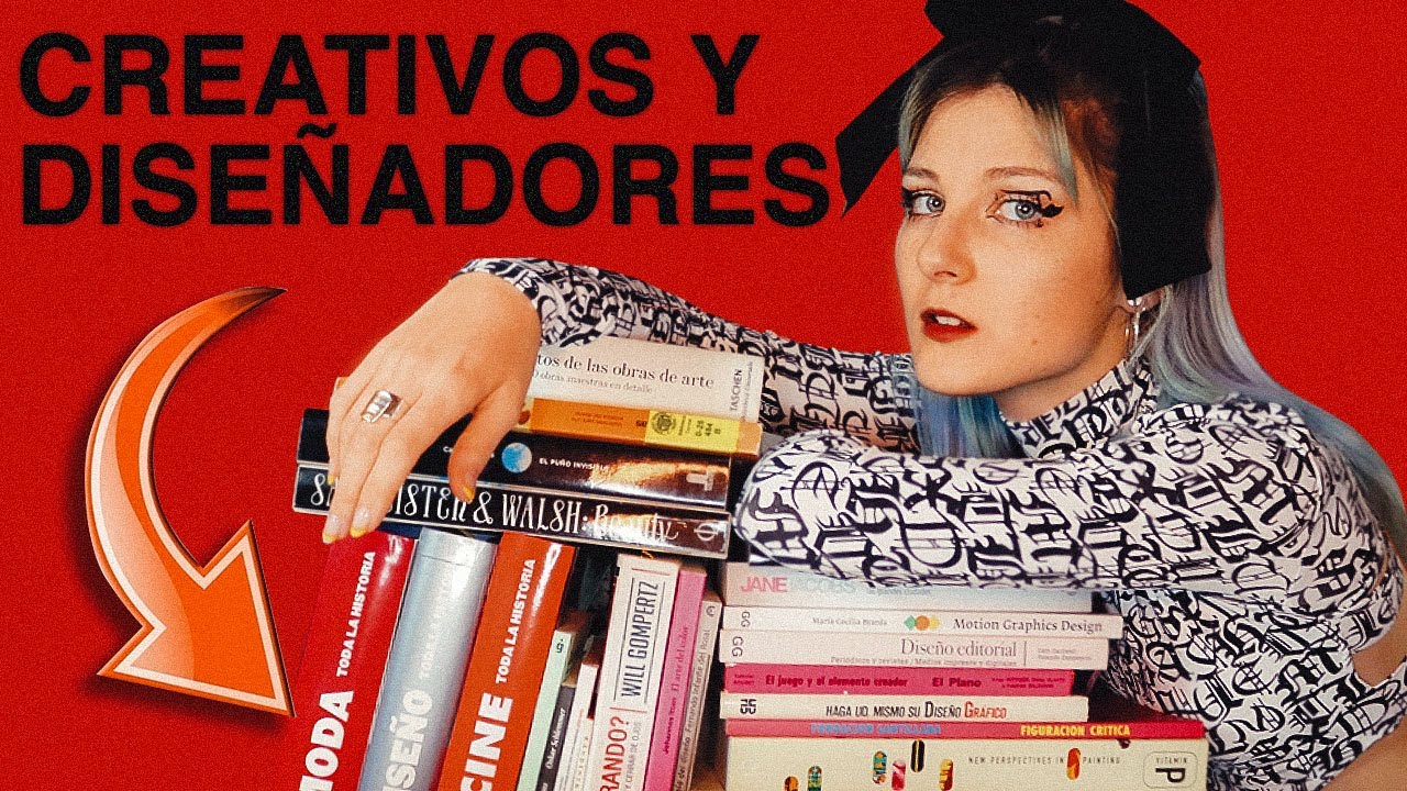 Los libros que TODO DISEÑADOR y CREATIVO Tiene que LEER!!! 📖🤓 | Imprescindibles 100%