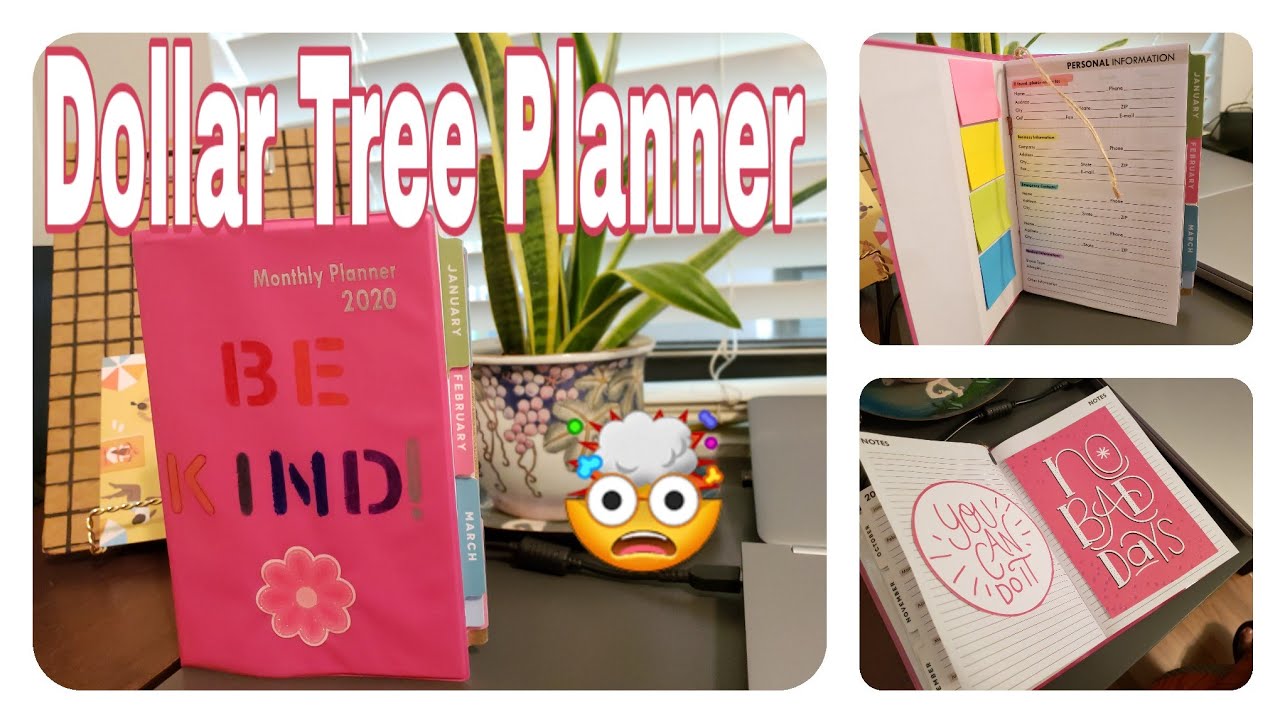 Dollar Tree Planner | Planner Hacks | Reuse