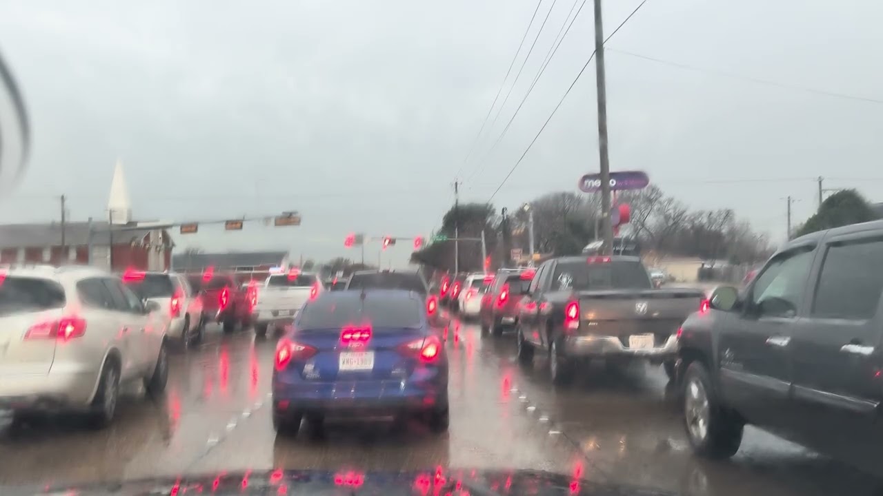 ￼￼ driving in the rain 🌧️ 