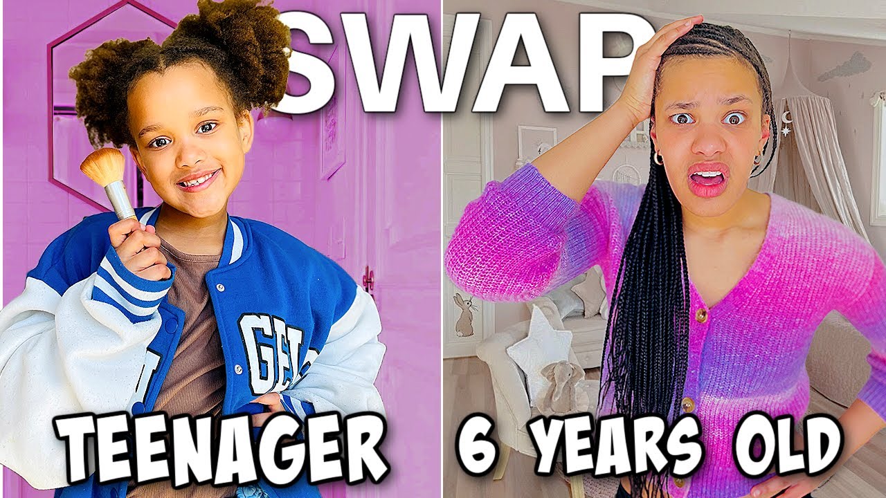 Sister Swap Day in My Life! (You Won't Believe What Happened)