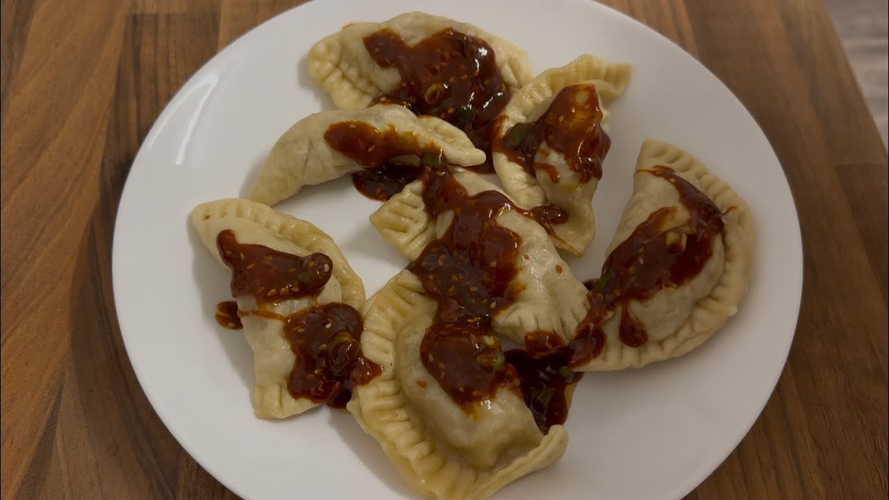 Dumplings with sauce recipe🥟🥟🥟 - Zaika with Neelam 