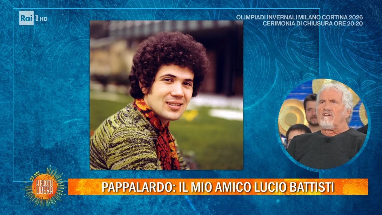 Adriano Pappalardo, il ricordo dell'amico Lucio Battisti - Da noi... a ruota libera 22/02/2026