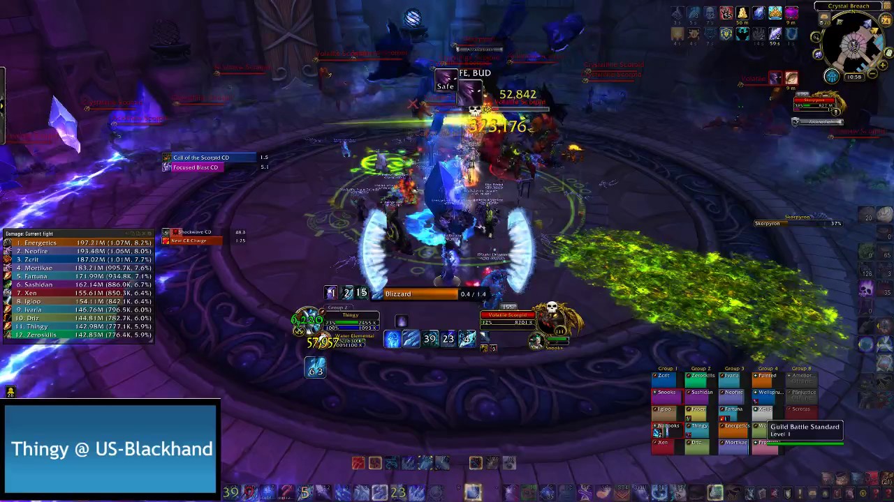 Skorpyron Frost Mage PoV (Mythic NH)
