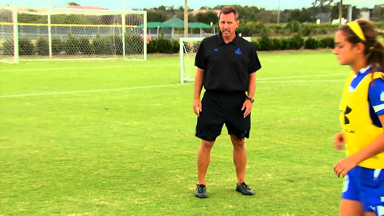 The 2nd Defender in a 2V2 - Defending in Pairs Series by IMG Academy Soccer Program (2 of 3)