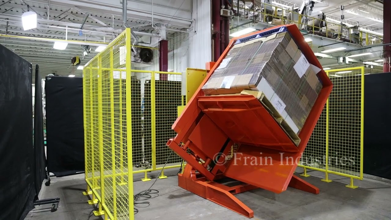 Payne Brothers Ltd Pallet Inverter Demonstration