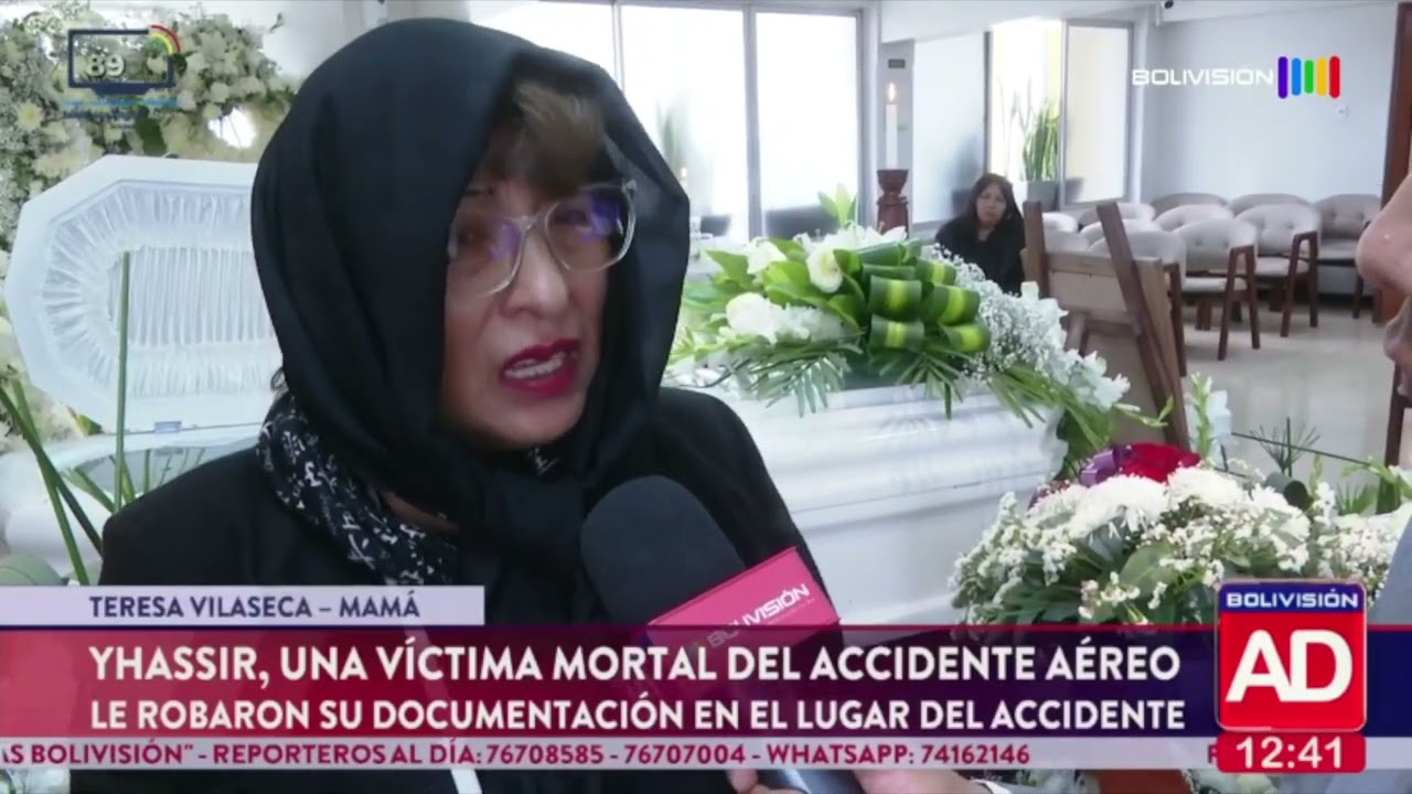 Joven fallecido en accidente aéreo fue víctima de robo de documentos