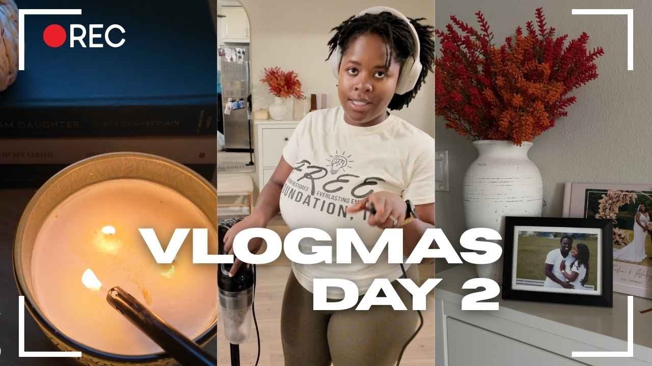 Vlogmas, день 2, 2025 | Рождественский выпуск «Уборка со мной»