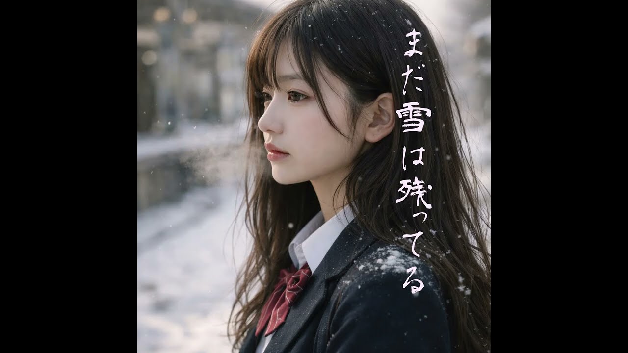 まだ雪は残ってる
