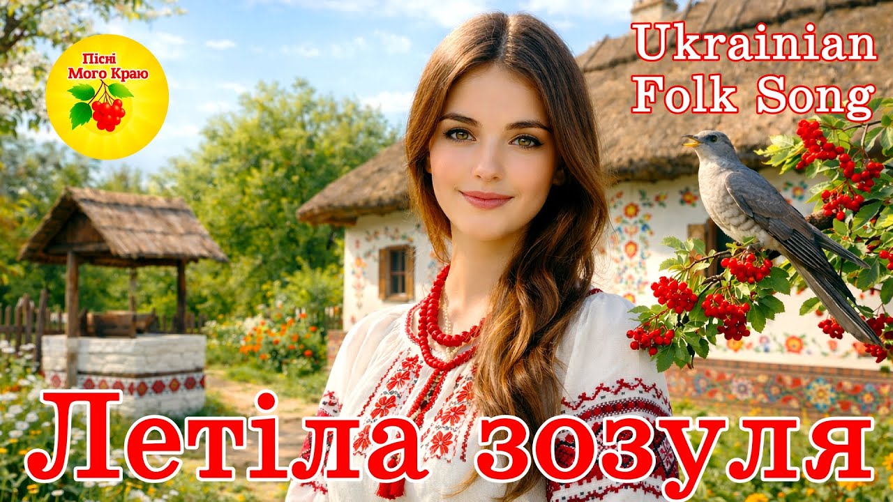 Летіла зозуля над хатою 🕊️ Українська народна пісня