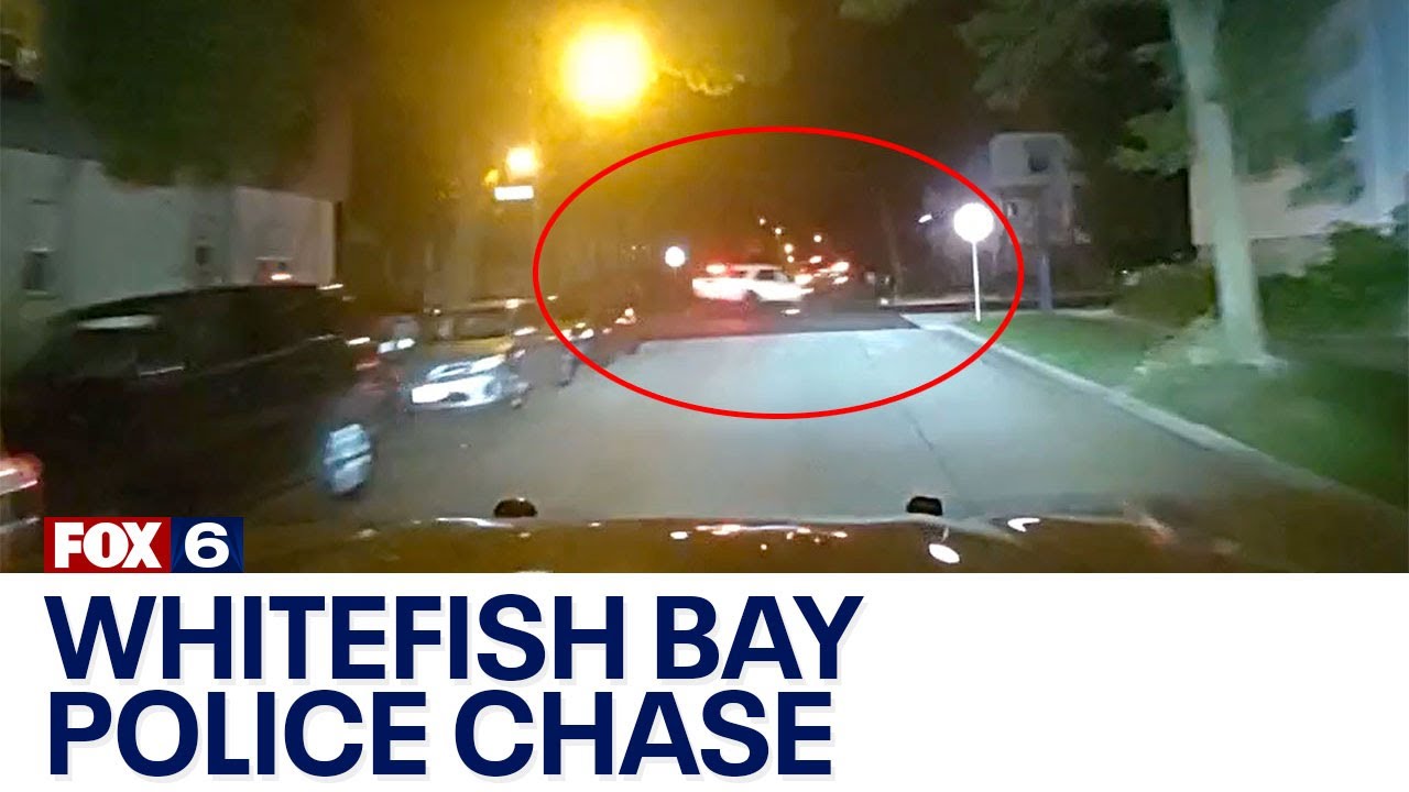 Whitefish Bay police chase of woman, suspected OWI | FOX6 News Milwaukee